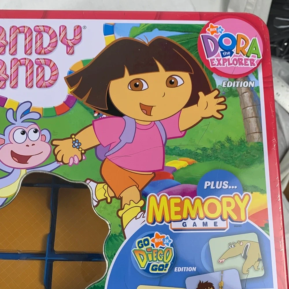 Dora the Explorer Candy Land Memory Game In Collectors Tin